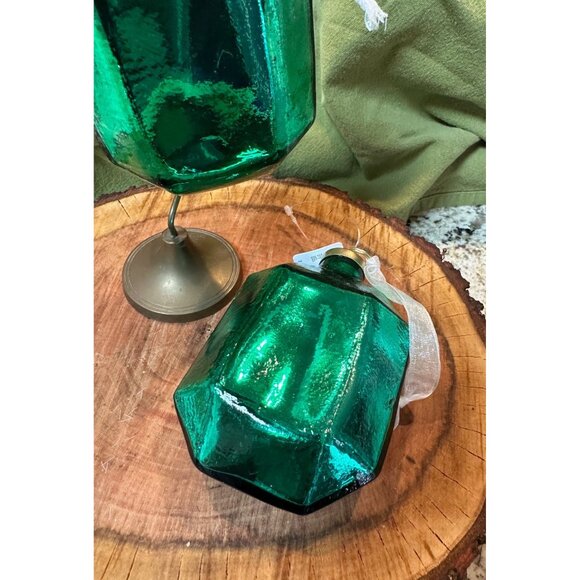 2 Dillards Trimsetter Christmas Maximus Collection Mercury Glass Jewel Ornament - Picture 2 of 11